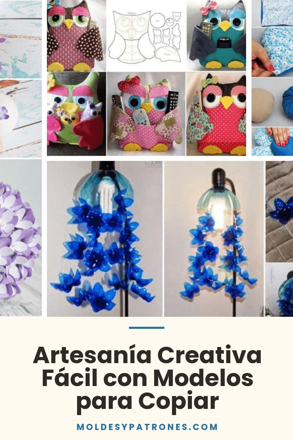 Artesanía Creativa Fácil con Modelos para Copiar