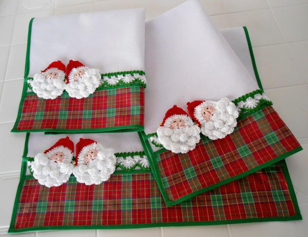 artesanias navidenas hechas tejida 11