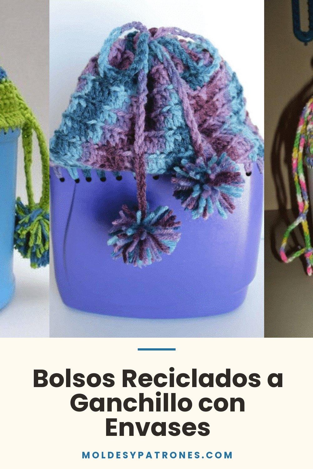 Bolsos Reciclados a Ganchillo con Envases