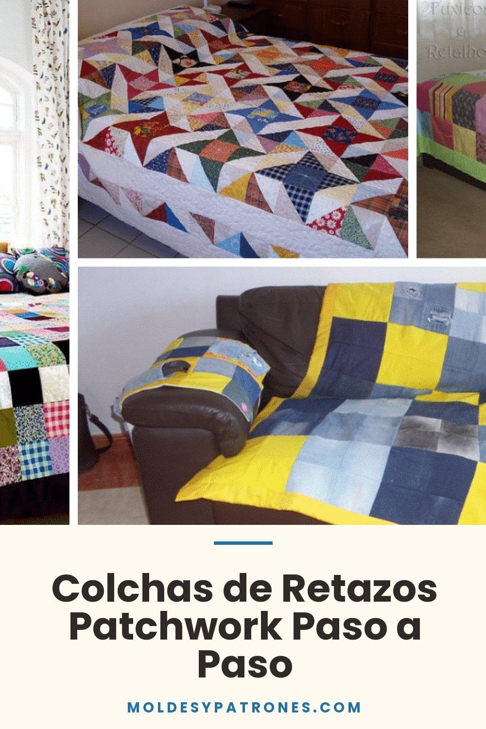 Colchas de Retazos Patchwork Paso a Paso