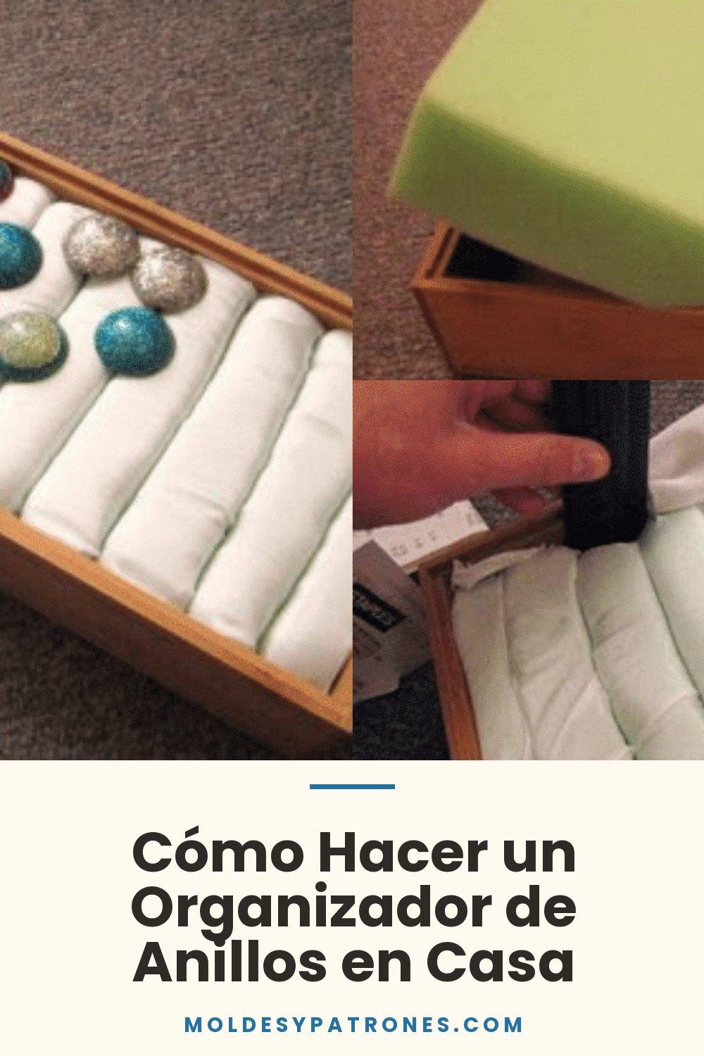 Cómo Hacer un Organizador de Anillos en Casa