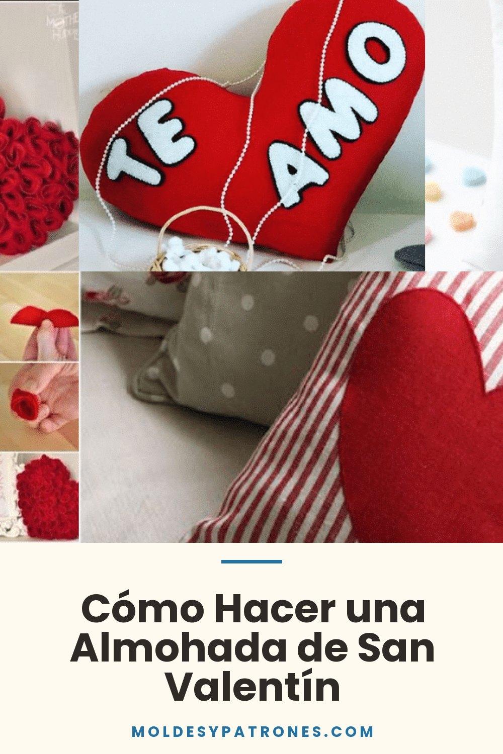 Cómo Hacer una Almohada de San Valentín