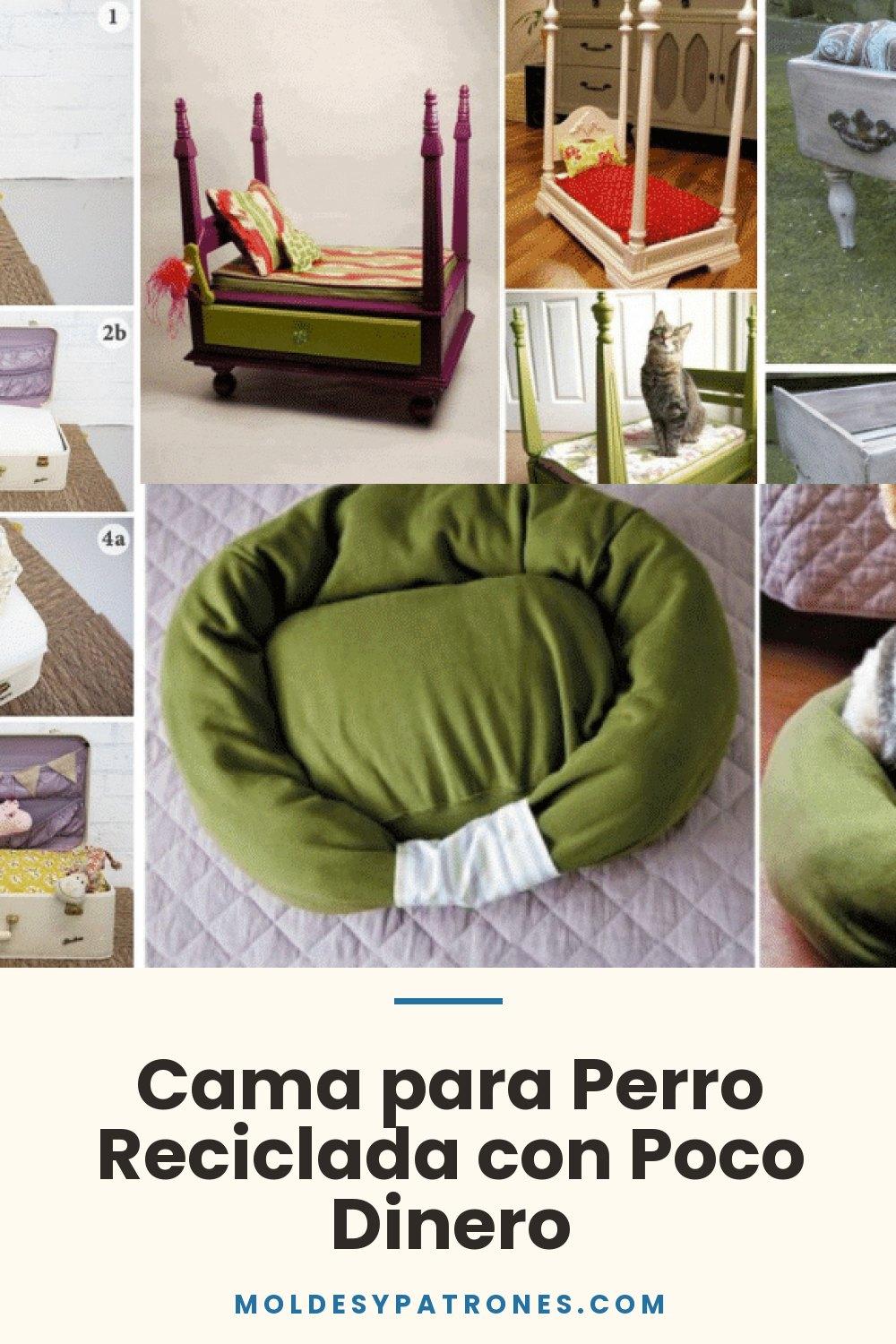 Cama para Perro Reciclada con Poco Dinero