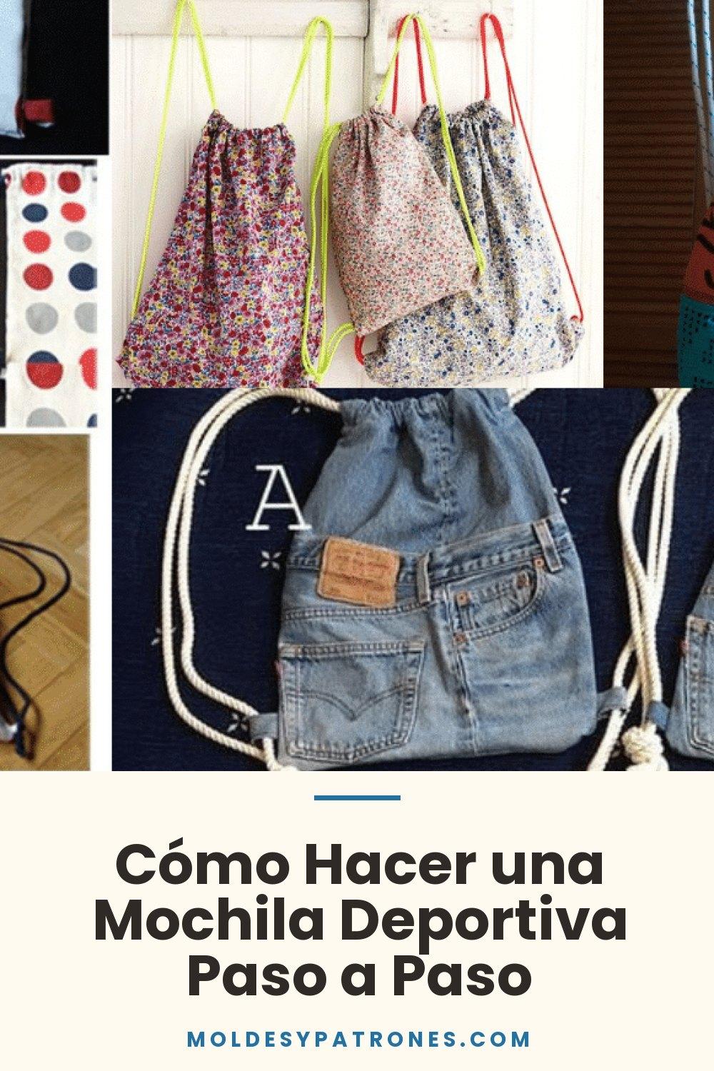 Cómo Hacer una Mochila Deportiva Paso a Paso