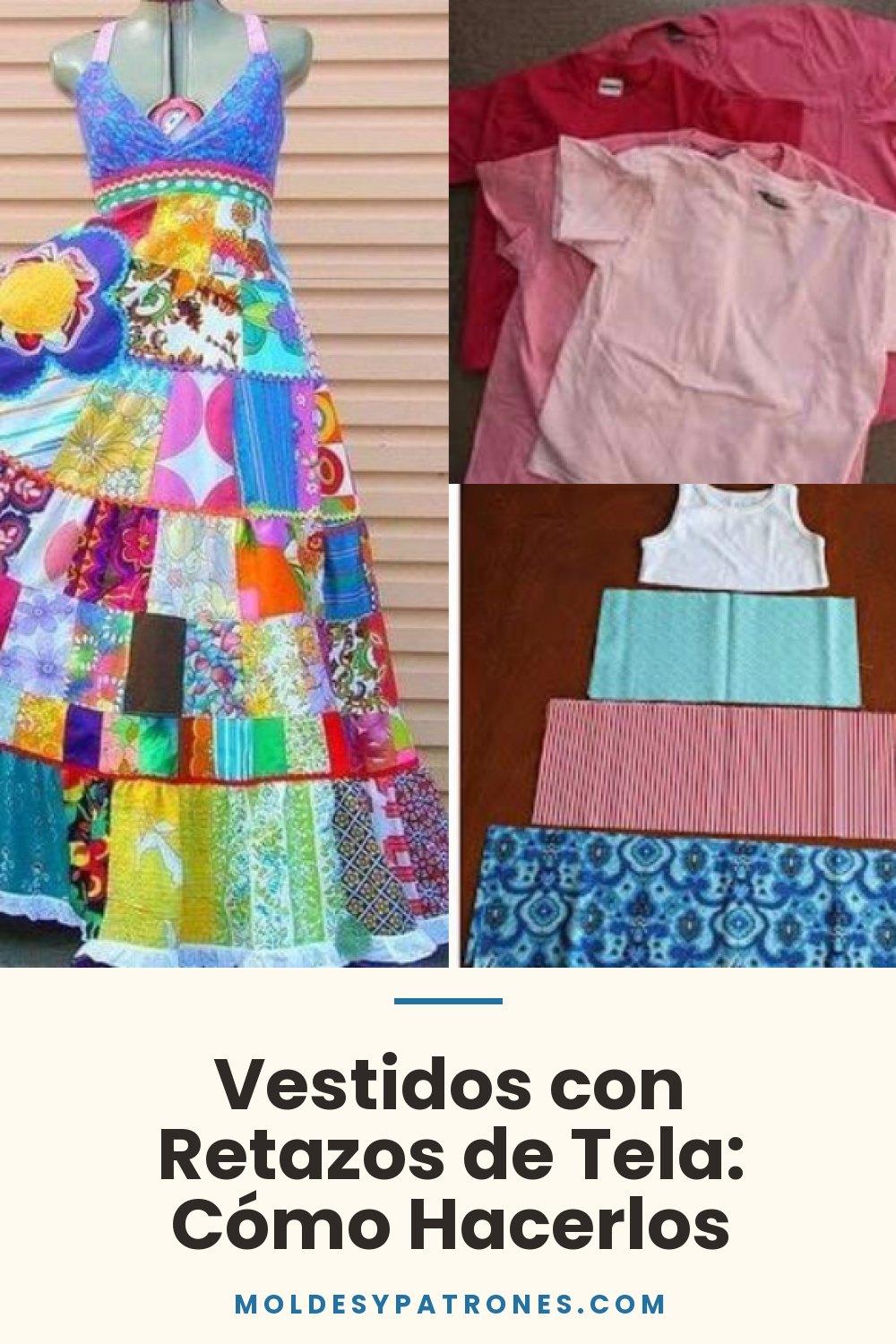 Vestidos con Retazos de Tela: Cómo Hacerlos