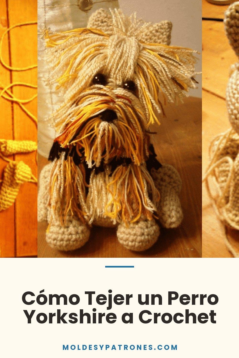 Cómo Tejer un Perro Yorkshire a Crochet