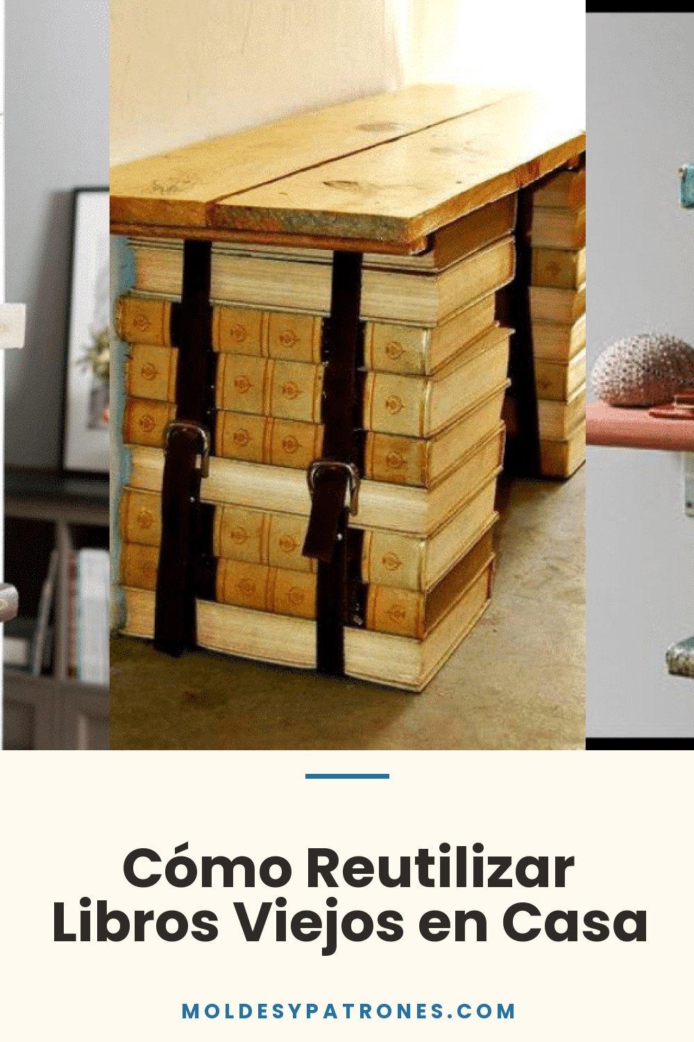 Cómo Reutilizar Libros Viejos en Casa
