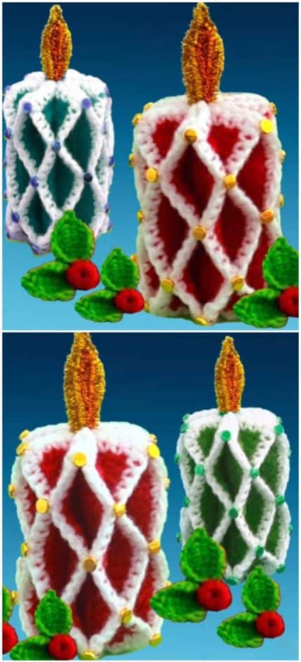 decoracion navidena de crochet creativa 3