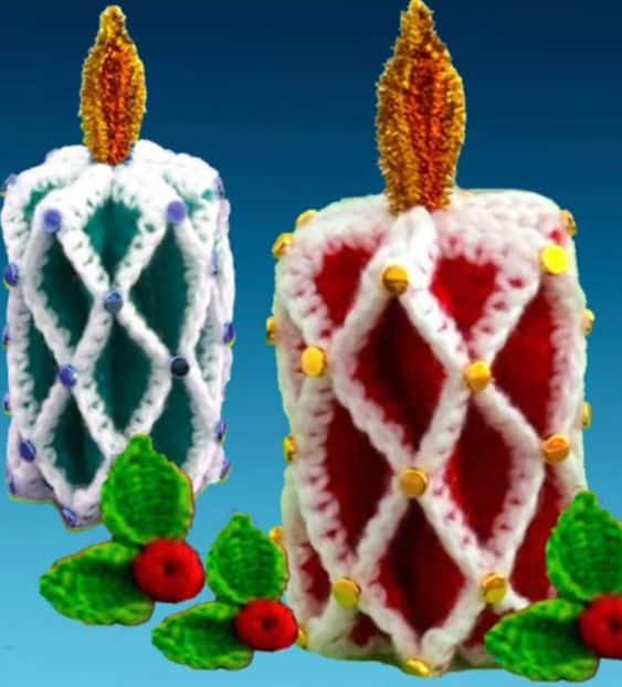decoracion navidena de crochet creativa