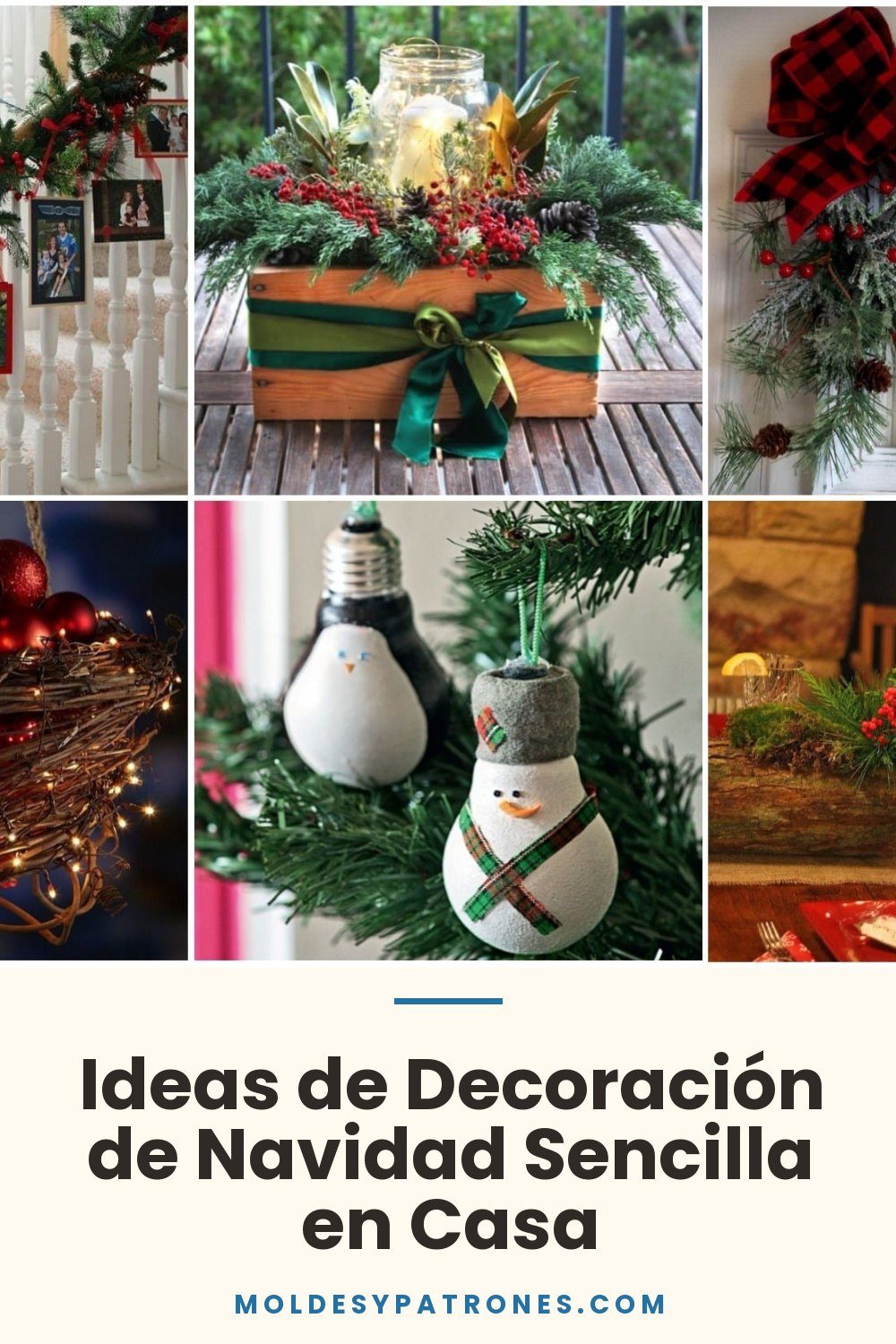 Ideas de Decoración de Navidad Sencilla en Casa
