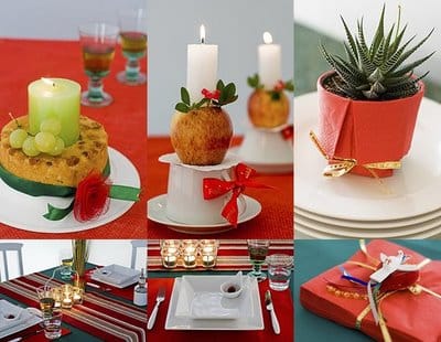 decorar mesa navidad 11 1