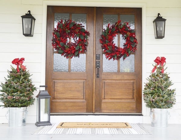 decorar puertas navidad 11