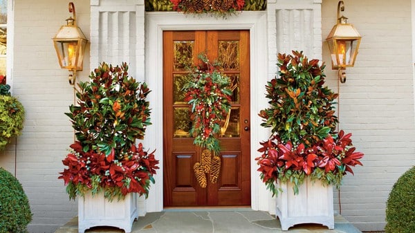 decorar puertas navidad 15