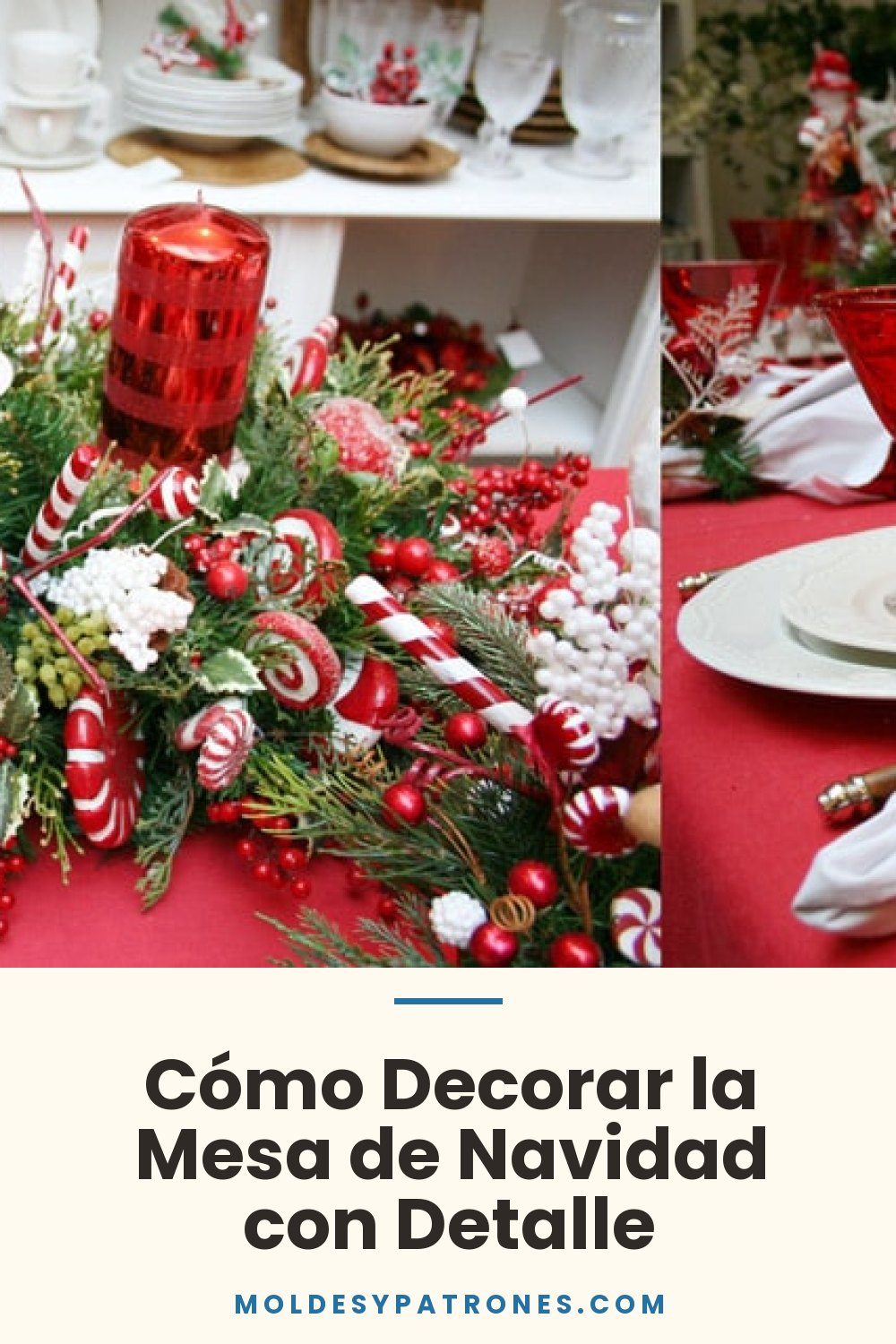 Cómo Decorar la Mesa de Navidad con Detalle