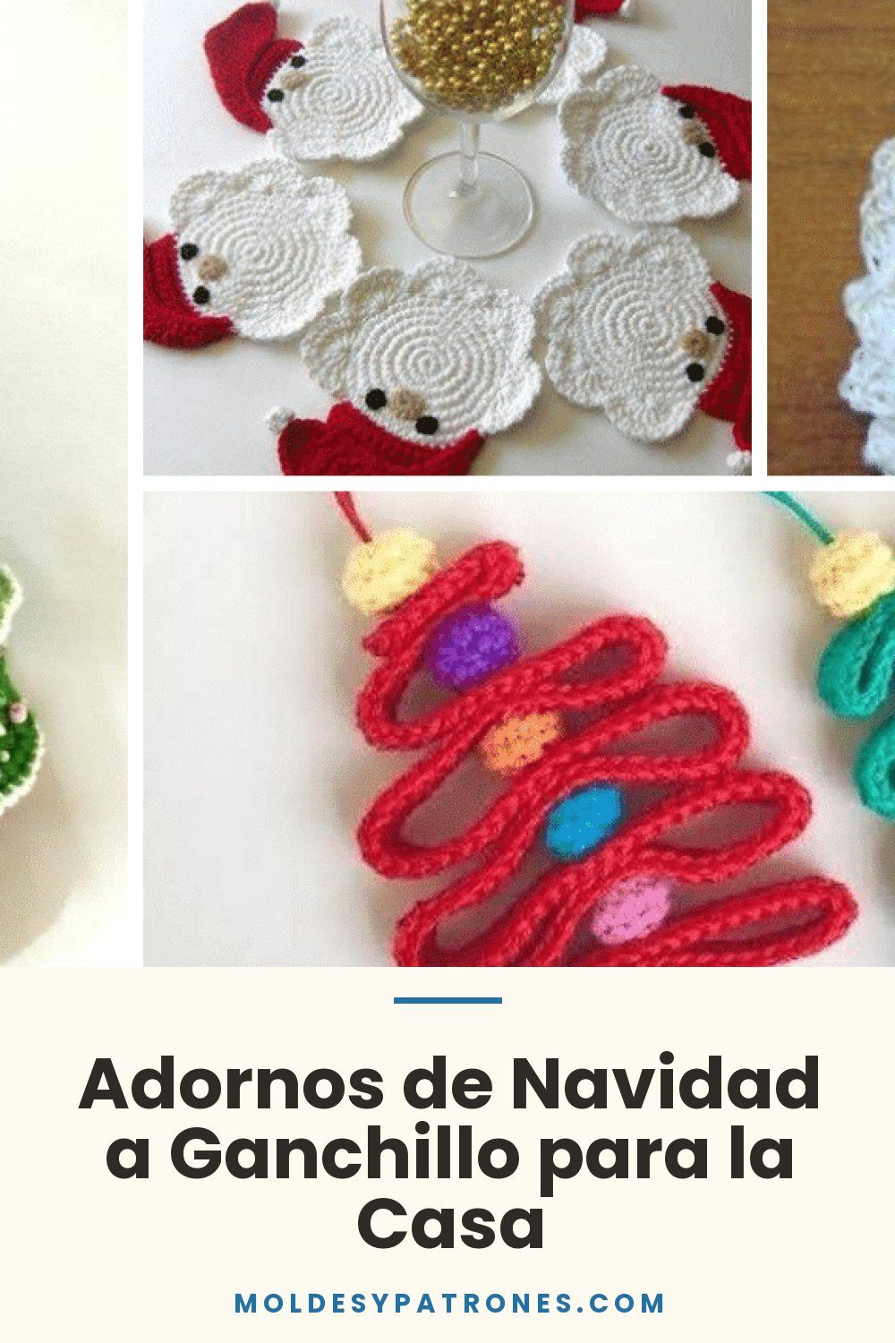 Adornos de Navidad a Ganchillo para la Casa