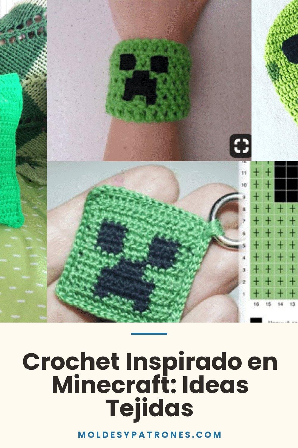 Crochet Inspirado en Minecraft: Ideas Tejidas