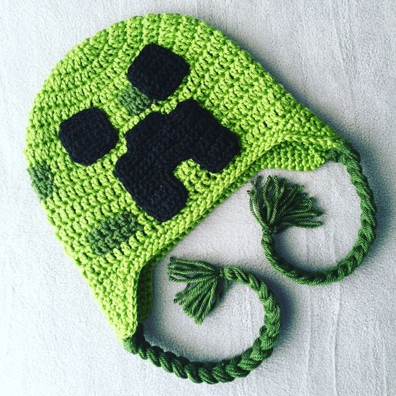 ideas de crochet inspiradas en minecraft 7