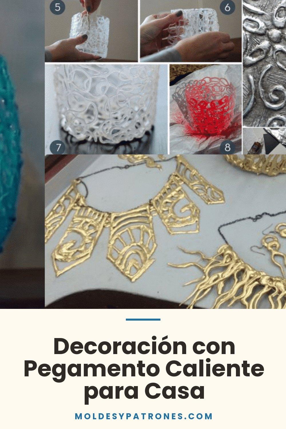 Decoración con Pegamento Caliente para Casa