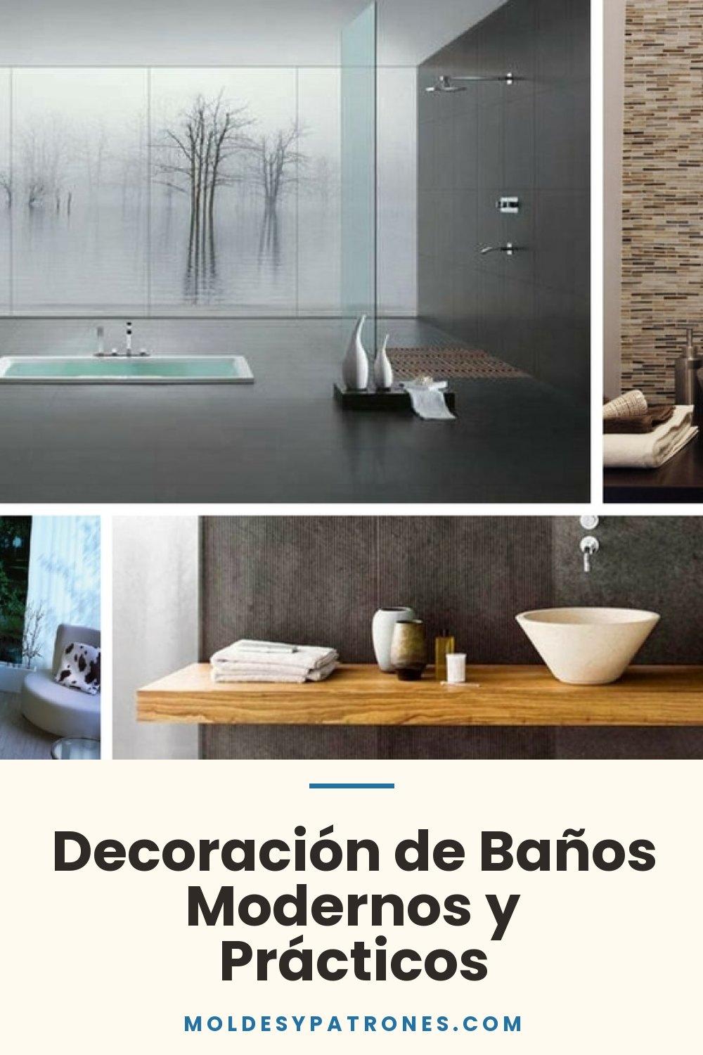 Decoración de Baños Modernos y Prácticos