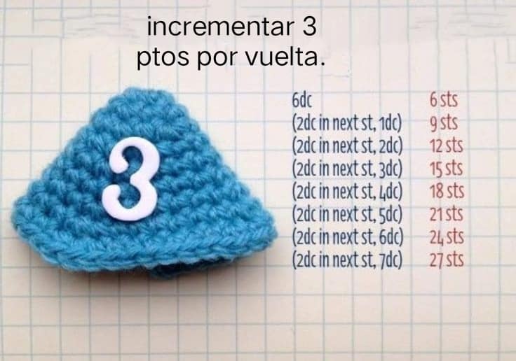 llavero de pez a crochet paso a paso 4