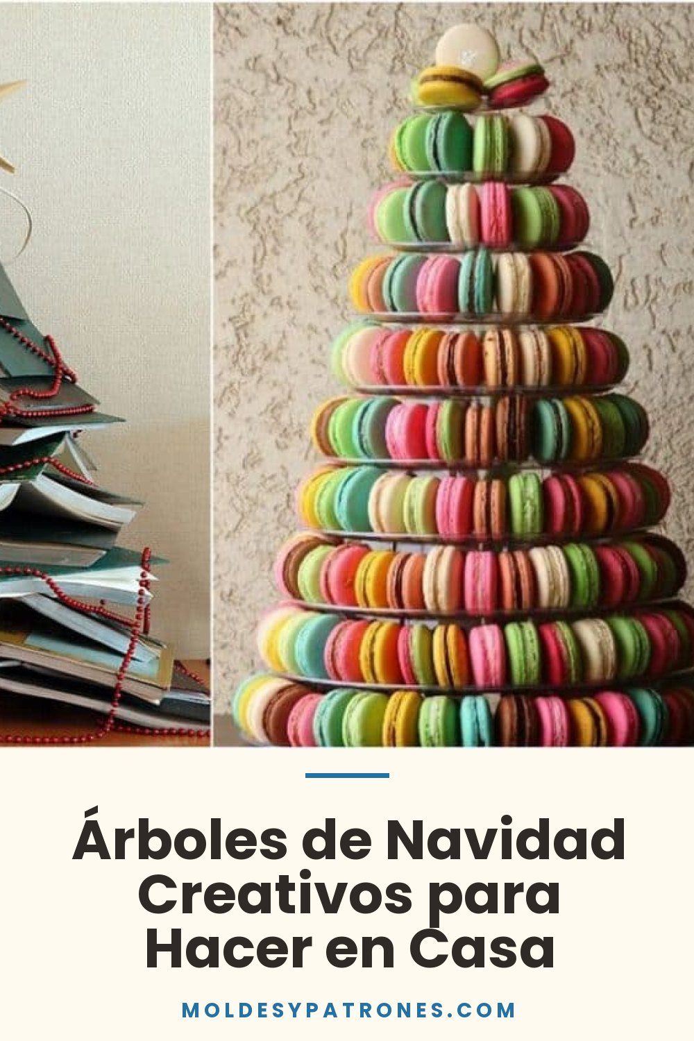 Árboles de Navidad Creativos para Hacer en Casa