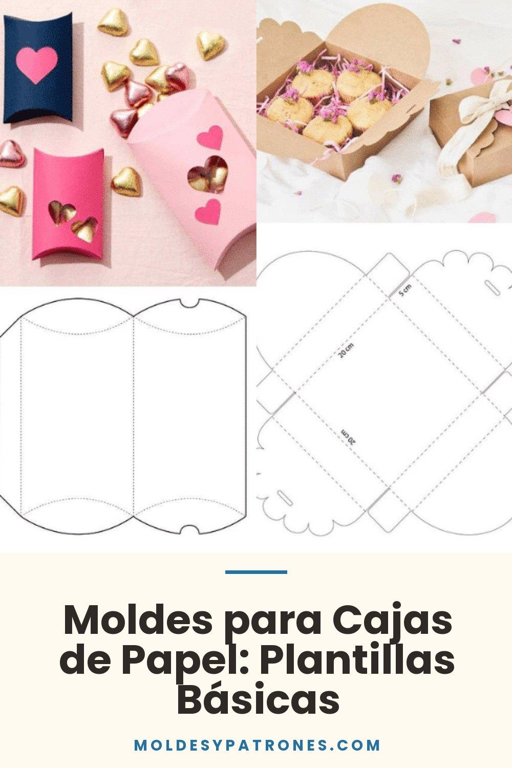 Moldes para Cajas de Papel: Plantillas Básicas