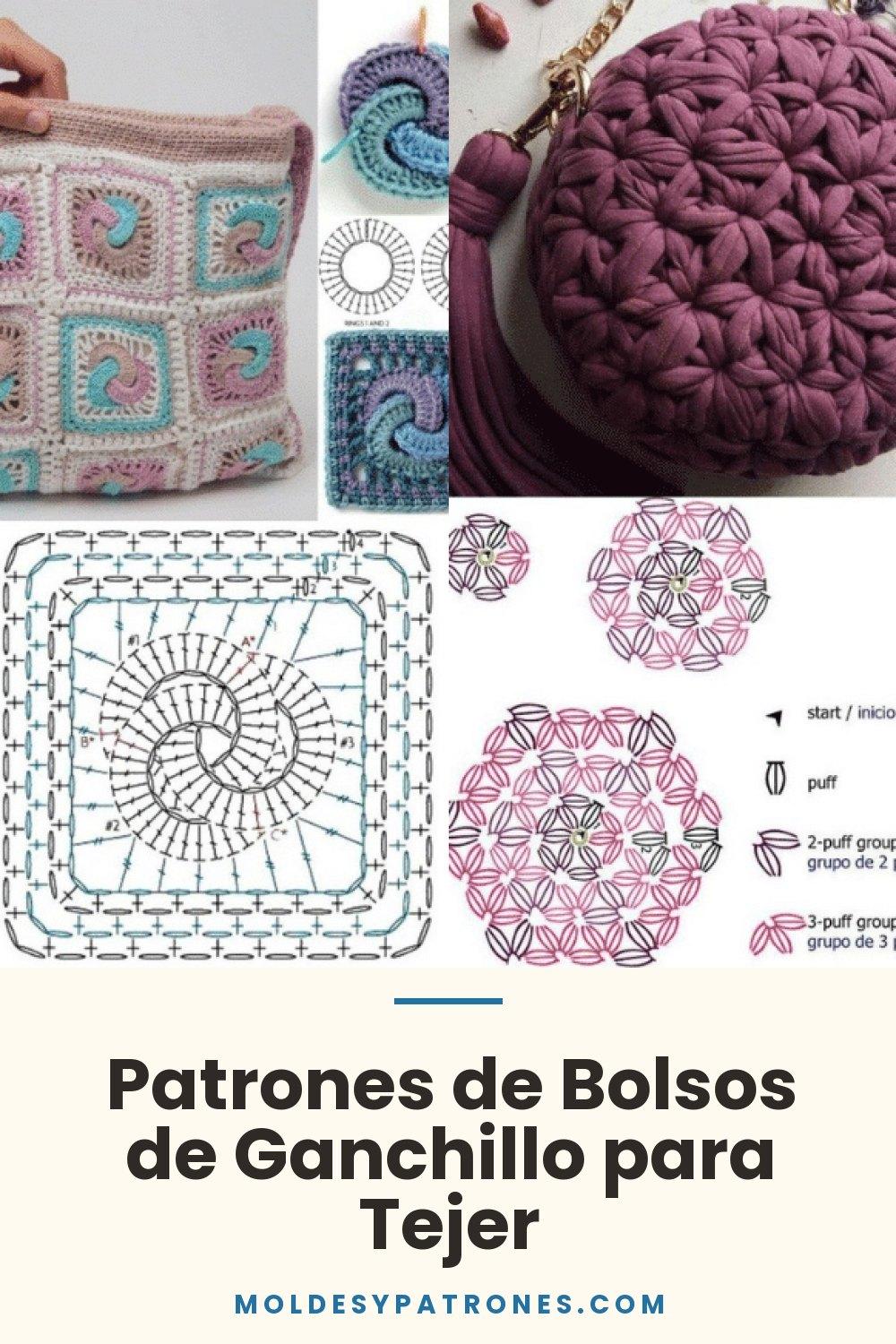 Patrones de Bolsos de Ganchillo para Tejer