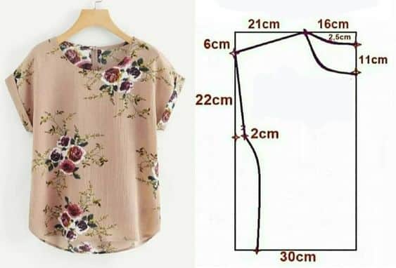 patrones de blusas para mujer 1
