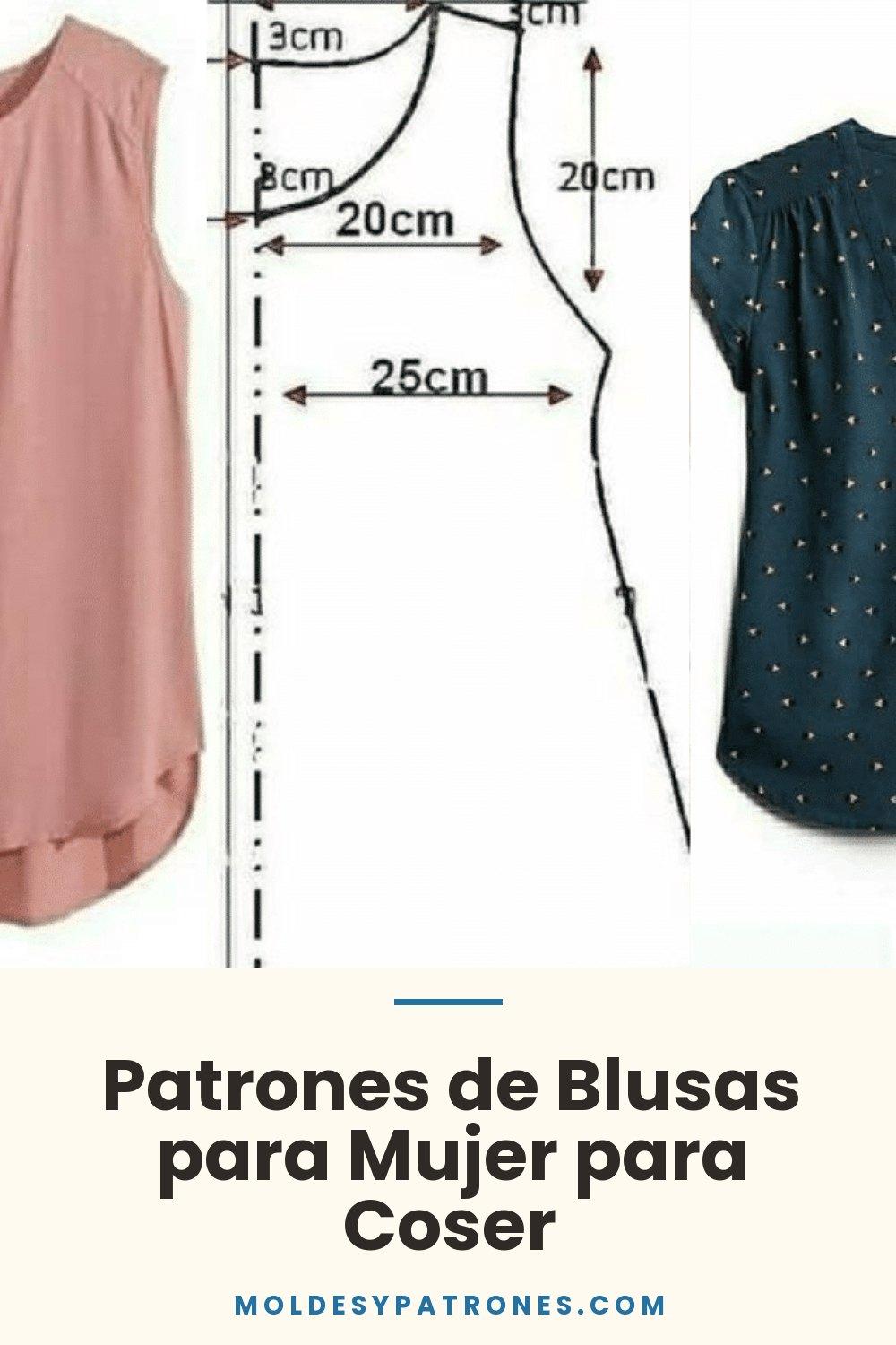 Patrones de Blusas para Mujer para Coser