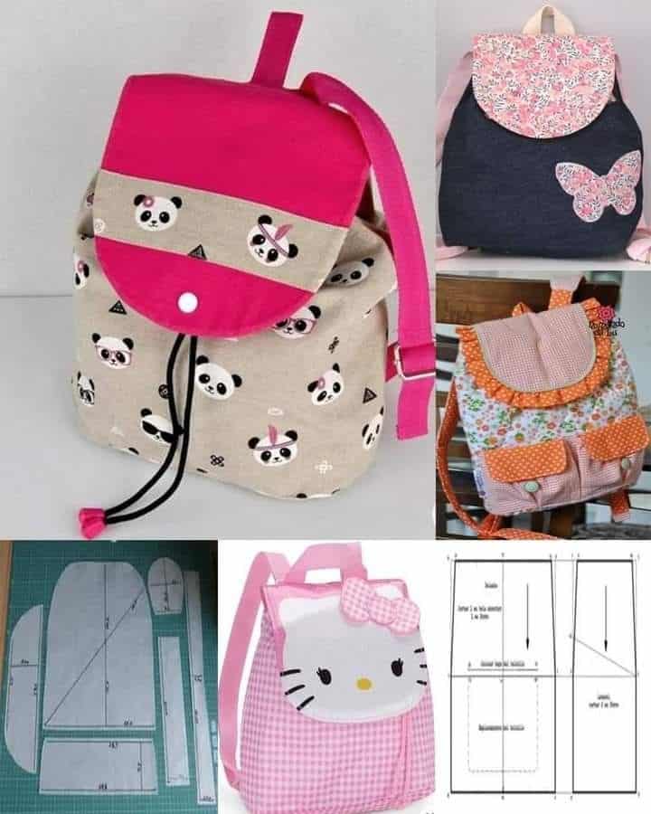 patrones de mochilas infantiles de tela 10