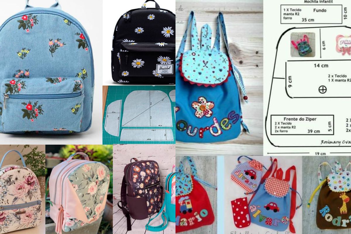 patrones de mochilas infantiles de tela 12