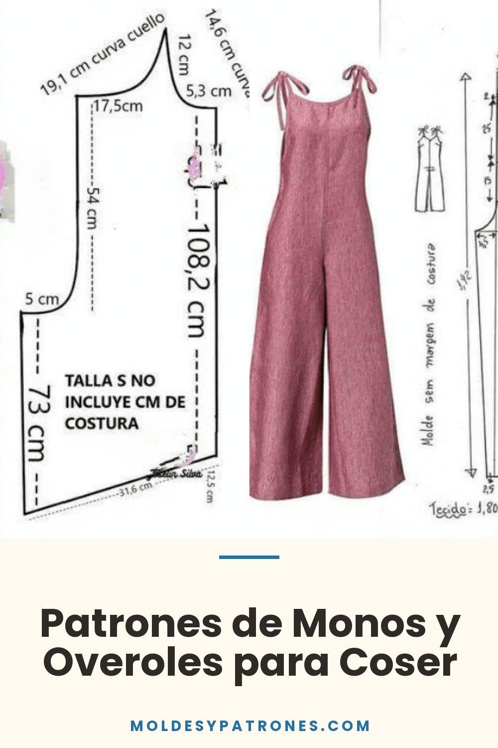 Patrones de Monos y Overoles para Coser