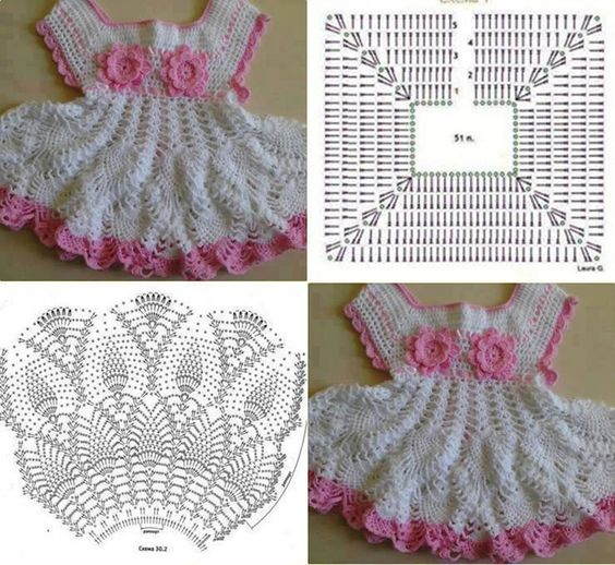 patrones de ropa de bebe de ganchillo 5