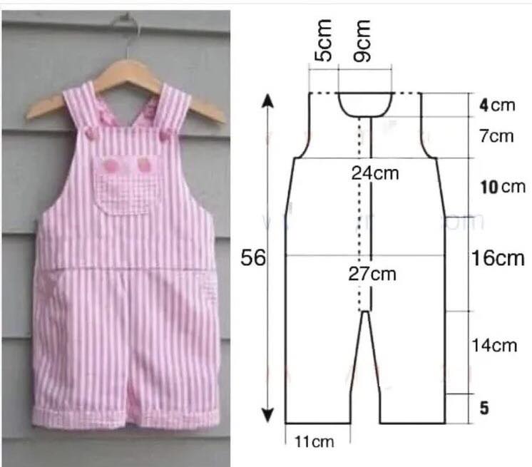 patrones de ropa de ninos 9
