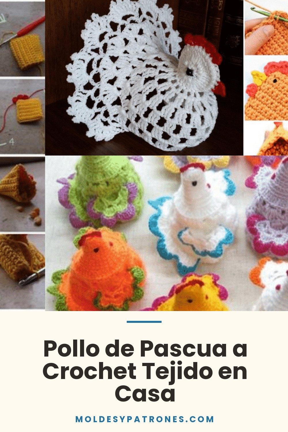 Pollo de Pascua a Crochet Tejido en Casa