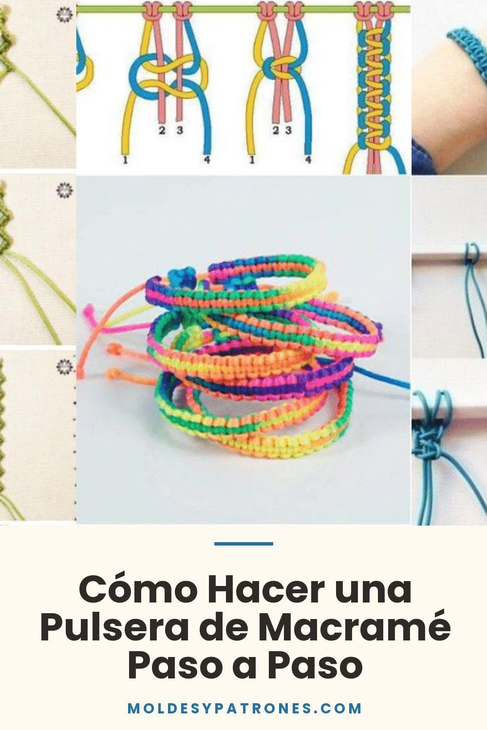 Cómo Hacer una Pulsera de Macramé Paso a Paso